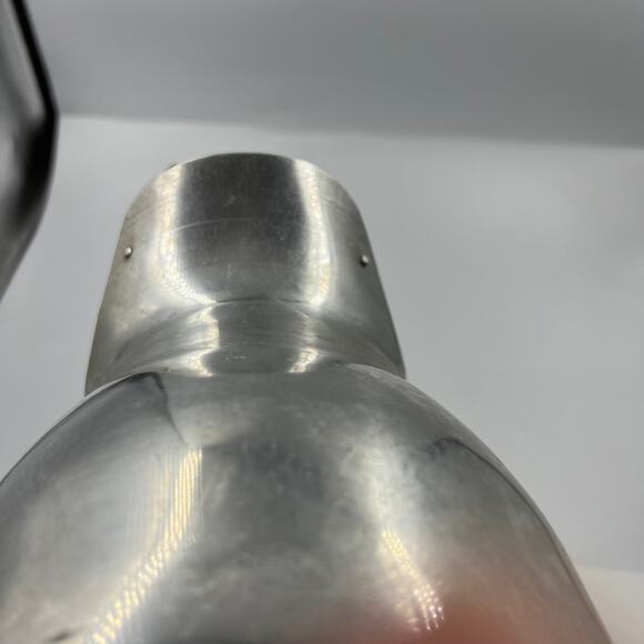 Vintage Pure Aluminum Pitcher MCM Ice Lip Guard Made In USA Serving 2 Quart - Picture 7 of 10